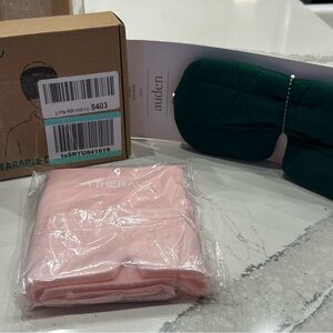 Auden Elegant  Dark Green eye Mask and THERA cooling head wrap